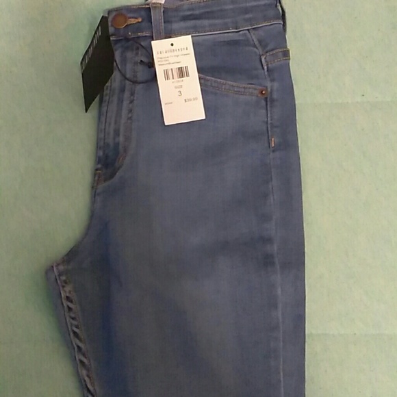Fashion Nova High Waisted Jeans Sz 3 - Picture 2 of 2